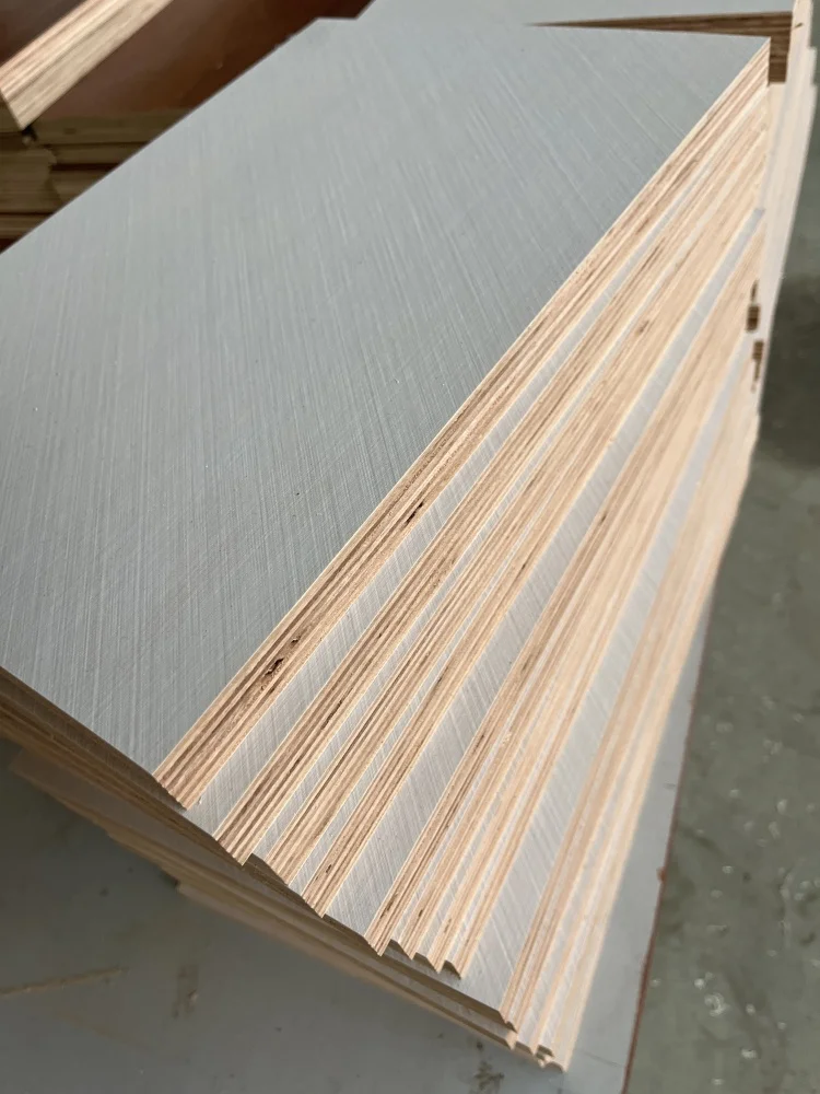 BSD-304 MA Modern Design Black Wood Grain Melamine MDF Board Moisture-Proof for Furniture Use