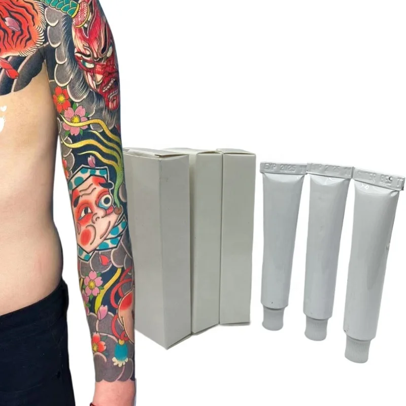 OEM/ODM Permanent Makeup and Beauty Shop Pre Tattoo Care Body Cleanser Used Before  Tattoo Powder Cream 10G 30G 50G