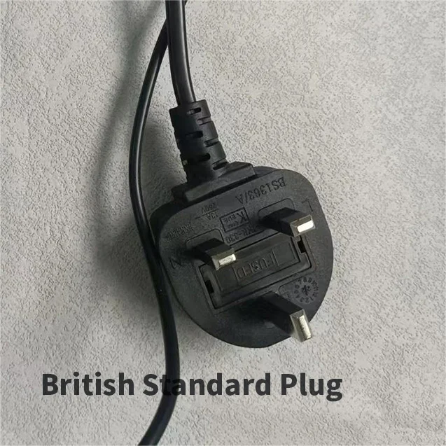 British specification plug power adapter 24V2A, power adapter with short circuit protection, over-voltage protection, etc.