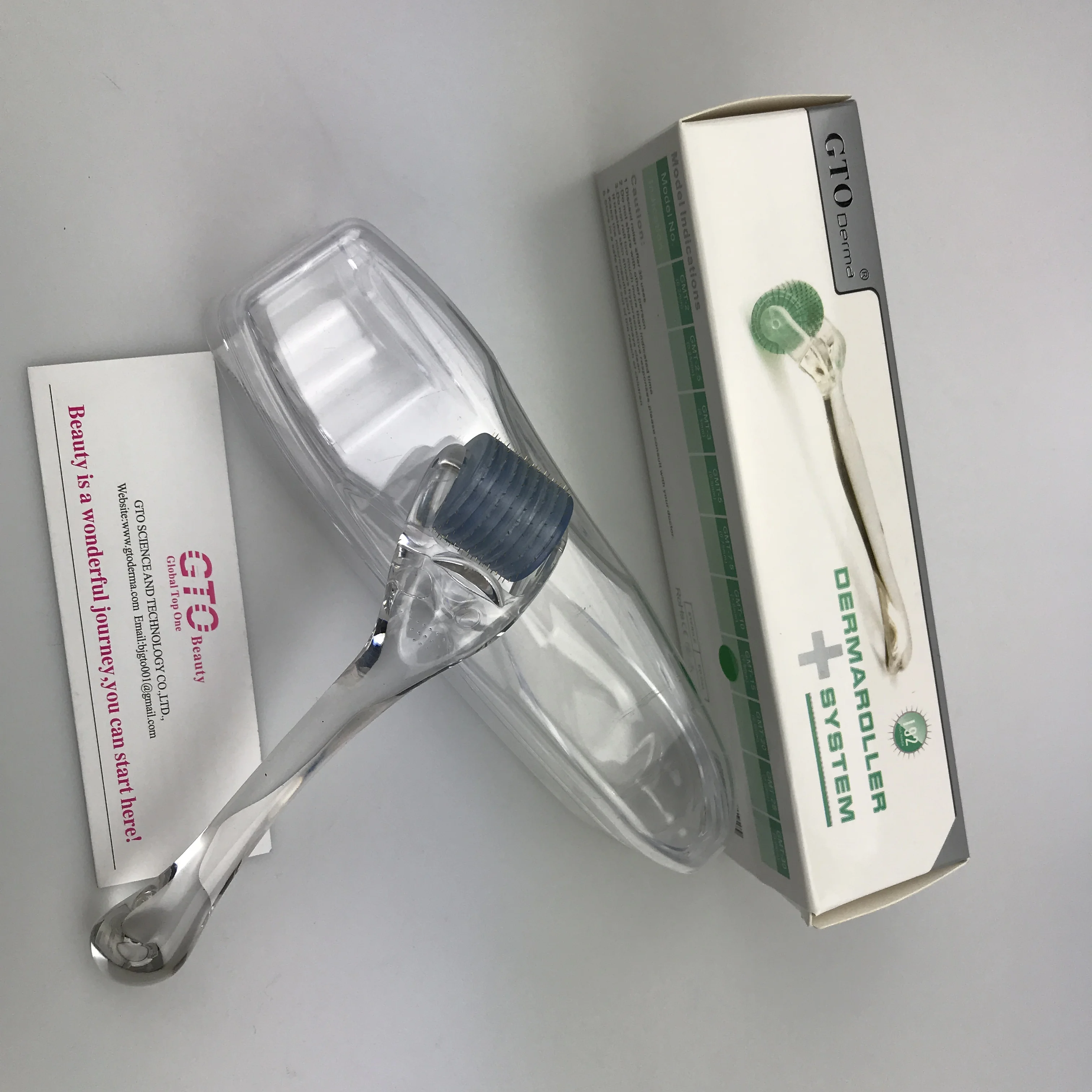 well-known brand GTO 192 derma roller 0.5mm beauty skin professional home use dermaroller