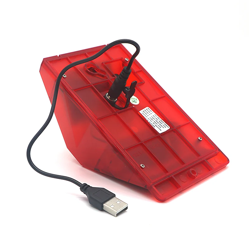 Upgrade Solar Alarm lamp With Remote Control Sound warning Strobe light