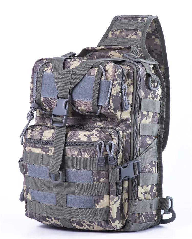 Chenhao Custom Logo Rucksack Range Bag Molle Back Pack Crossbody Casual Slingback Sling Pack Tactical Backpack