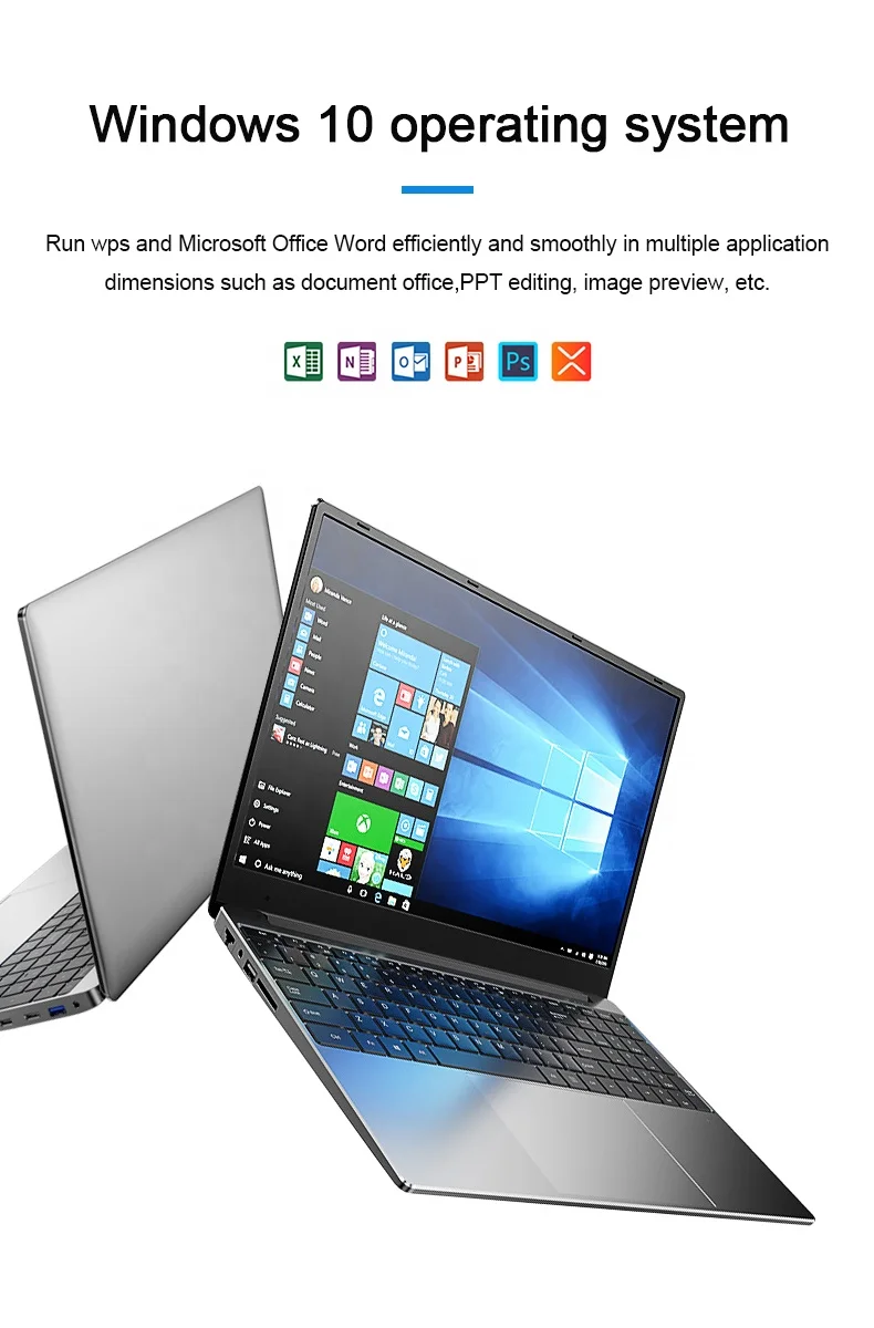 dropshipping 14inch notebook computer 2 GB RAM 32GB SSD win10 laptop computer  cpu apollo lake z8350 notebook computer