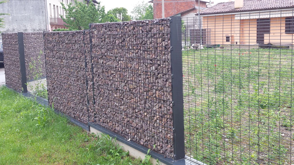 gabion wall system gabion box steel wire mesh fence