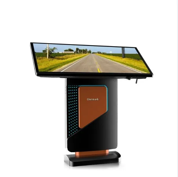 32 Inch K Type Information Digital Signage Kiosk For Hospital/Bank/Shopping Mall