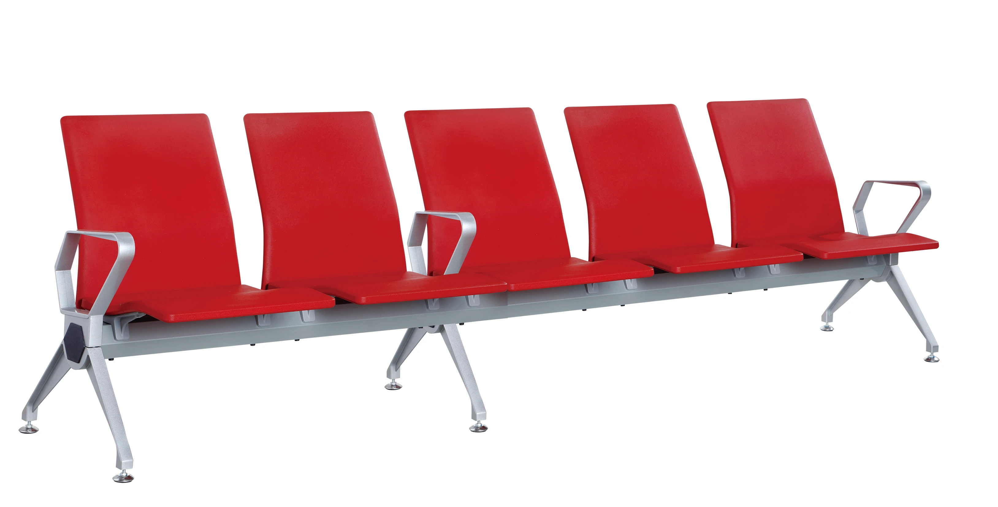 Waiting Room Seating Airport Plastic Waiting Chairs 4seater Steel Benches for Waiting Area