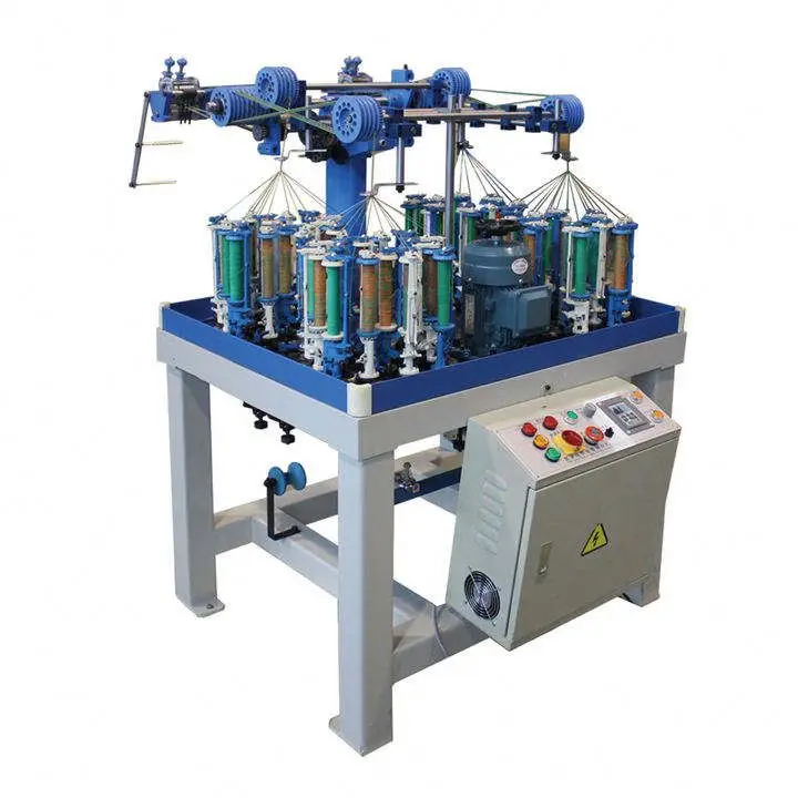 Wholesale Ce High Speed 16 Spindles Elastic Rope Braiding Machine