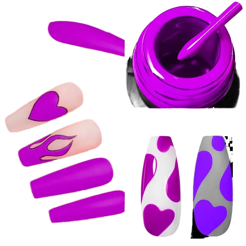 Private Label Gel Jelly Nail Polish Set UV Vegan Permanent Nail Gel Gel Polishing Set for Solid Color Nail Supplies