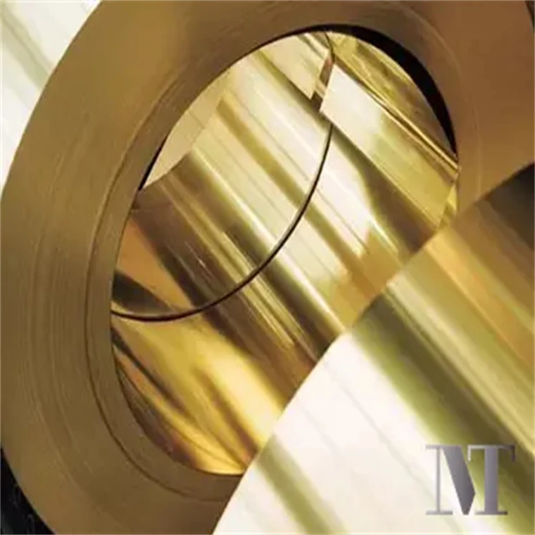 Brass foil Strip Brass Copper coil 1 -1220mm Width and 0.01mm - 200mm Thickness Rolled brass strip coil