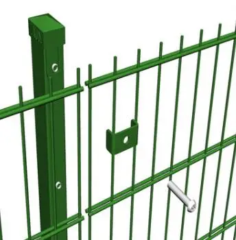 high quality 2D Double Wire Fence  656 868 Mesh Fence Panel powder coated