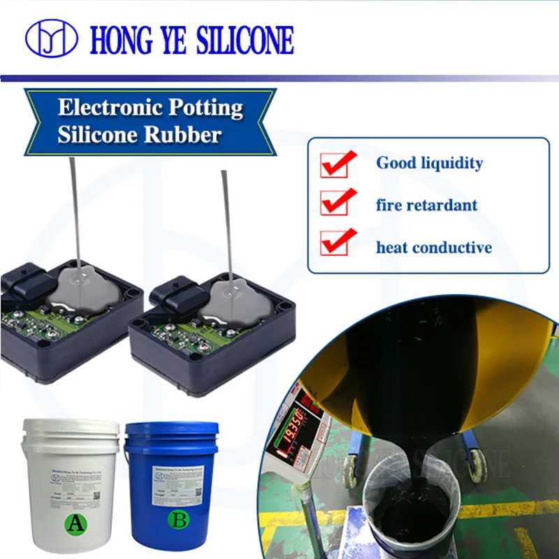 UV stabilized fire proof silicone rubber  room temperature cured silicone