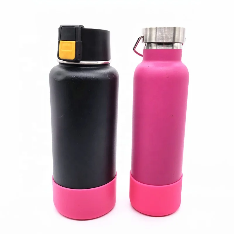 Hot Sales Silicone Water Bottle Flex Boots Bottom Protective Sleeve Cover for Flask Sport Water Bottle 12oz - 40oz