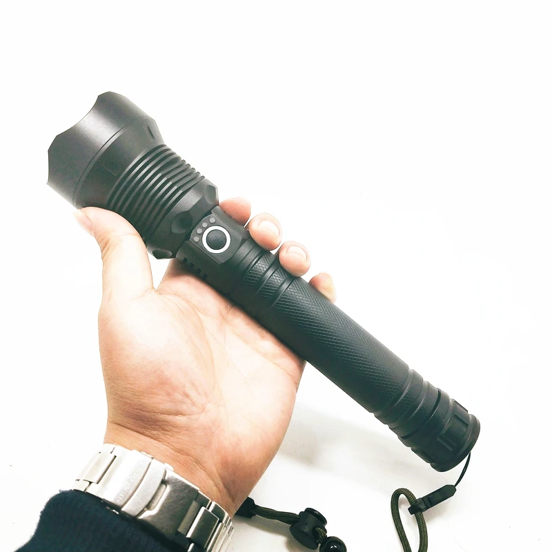 Zoom Rechargeable Flashlight Torch P70 LED Flashlight