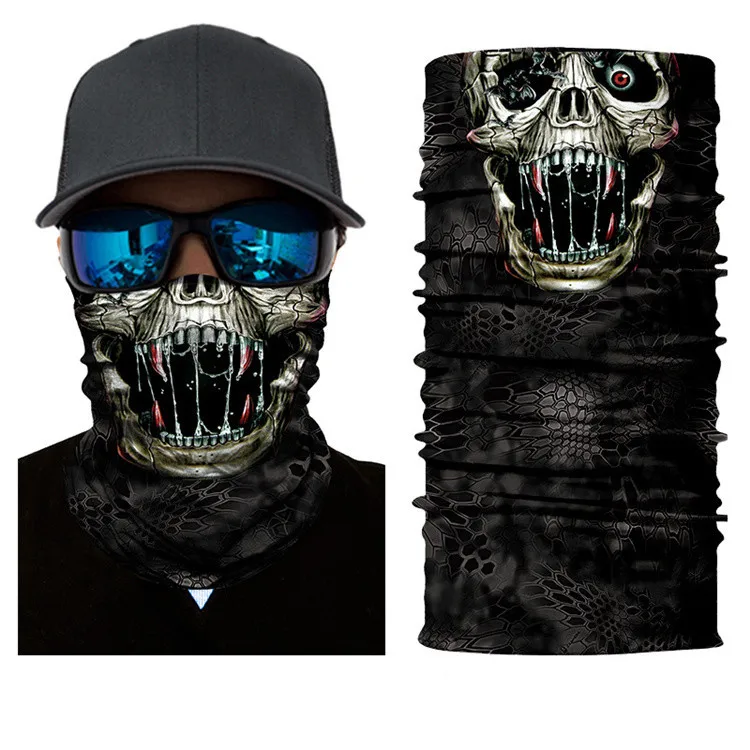 Wholesale New Design Bandana UV50+ Neck Gaiter for Men Women Outdoor Sport Cycling Face mask cycling bandana mask