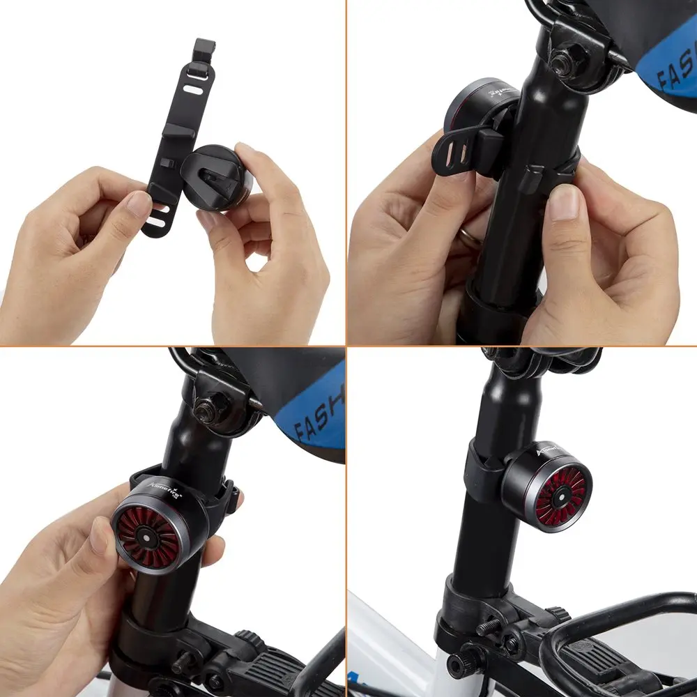 Alonefire T09 Cool LED Bicycle Bike Rear light Auto Start Stop Brake Sensing lamp IPx6 Waterproof USB Charging Cycling Taillight