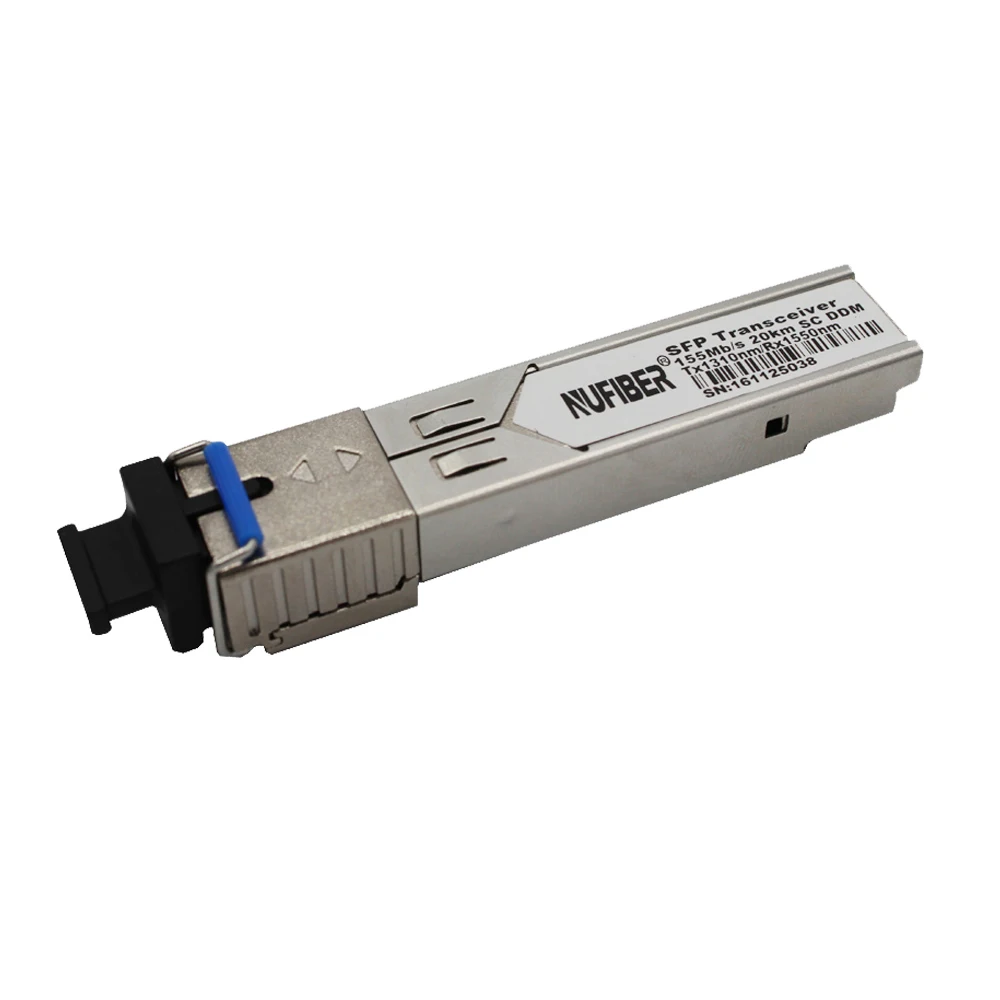 Приемопередатчик BiDi SFP 155 Мбит/с 20 км одномодовый 1310/1550 нм оптический приемопередатчик