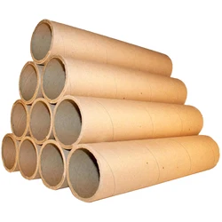 Экологичный биоразлагаемый постер картонная упаковка круглая почтовая трубка коробка картонная трубка для документов
