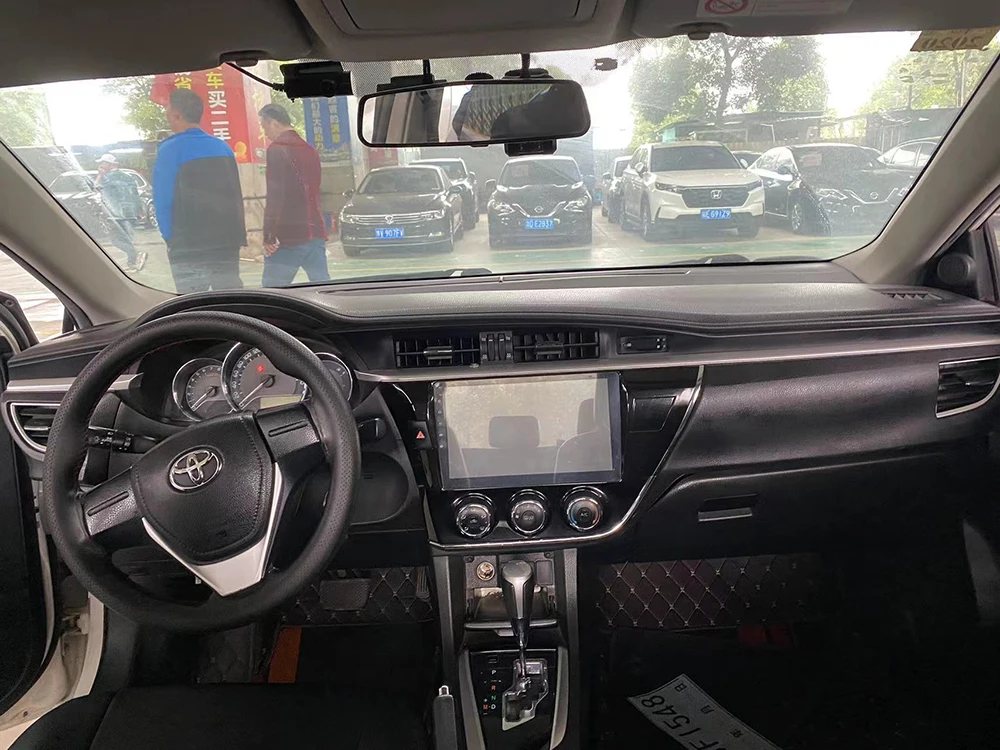 Оптовая продажа 2017 toyota corolla 1.8L E-CVT андроид авто радио такси школа вождения онлайн-продажа автомобилей прямая трансляция