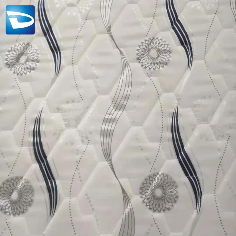 Hot sale cheap 100% polyester satin mattress fabric