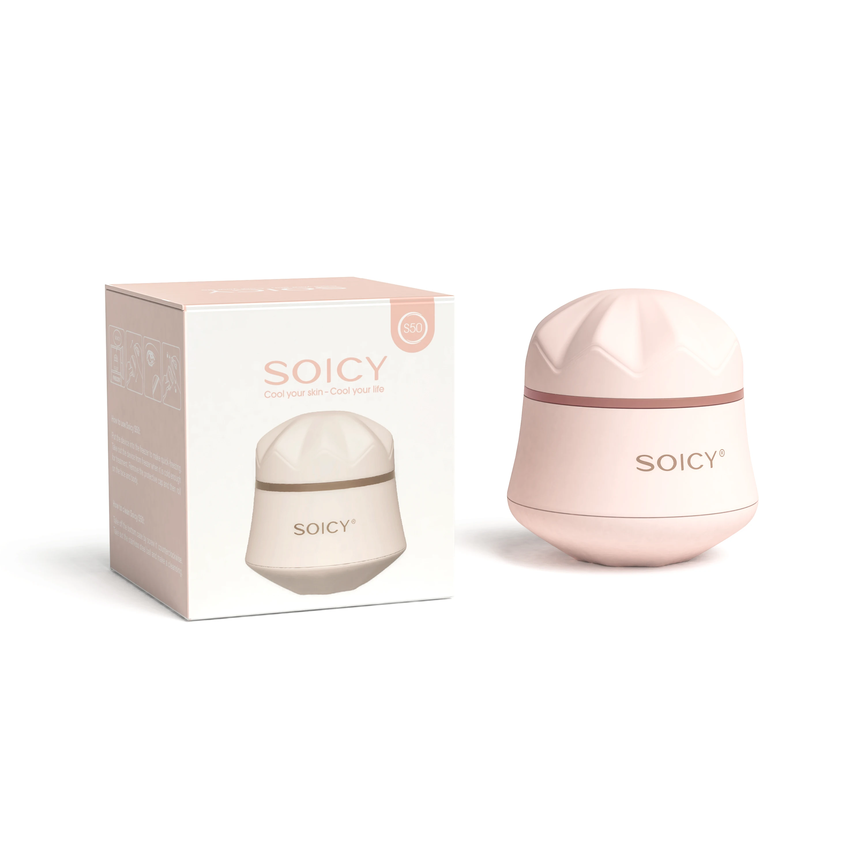 Hot Bio roller G5 cooling ice roller for eye bags and eye circle facial ice roller for face wrinkles gym everyday