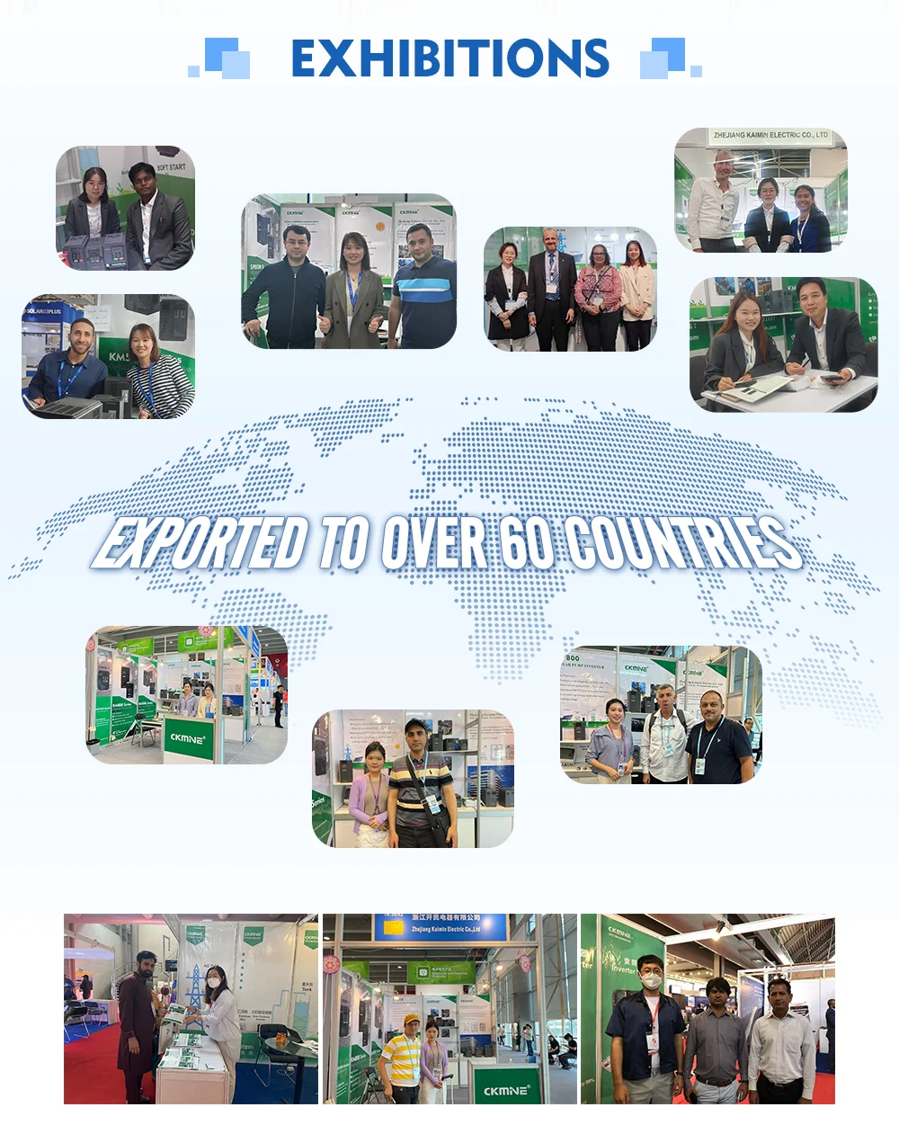 CKMINE IP65 8 Input 1 Output Waterproof 8 String Solar Array PV Combiner Box