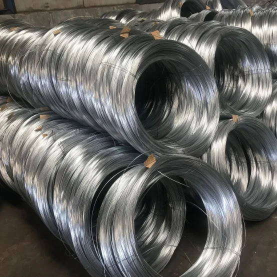 
Hot dipped galvanized metal various types iron steel wire 