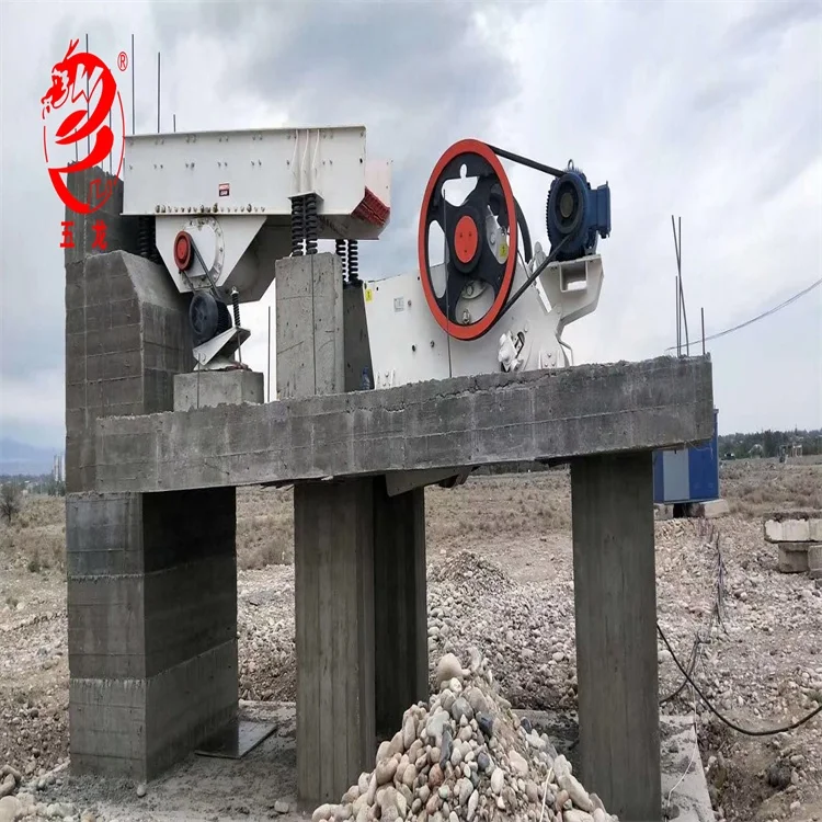 Small mini diesel engine jaw crusher machine stone jaw crusher for sale