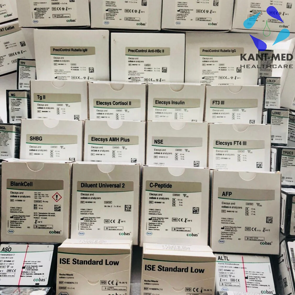 Диагностические реактивы Cobas E411 Elecsys 6000 PTH PROBNP ANTI CCP ProCell CleanCell roche e411