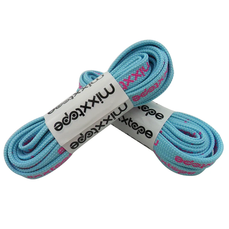 Wholesale High Quality Fashion Custom Logo Printed Soft Satin Shoelaces Stretch flat vintage Polyester Shoe Lace