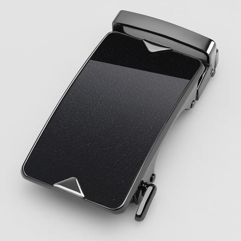 Fashion Automatic Buckles Alloy Buckle For Men Ratchet Belt No Strap Laser Logo Factory OEM Custom Model Wholesale Stock
