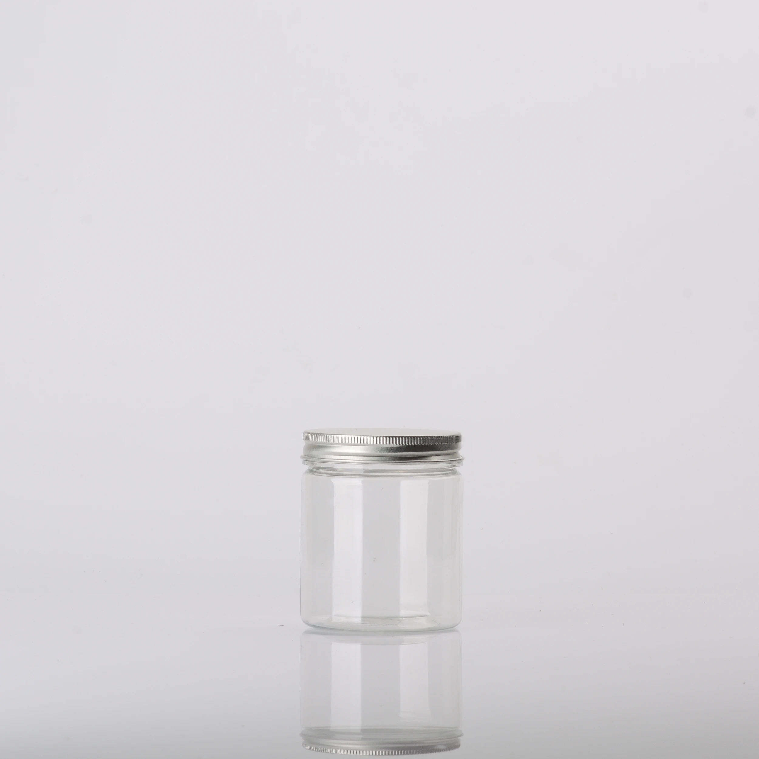 200ml 200g Round Shape Clear Plastic jars for body cream Bath Salt  Personal Care Cosmetic Ice Cream Food Storage Container