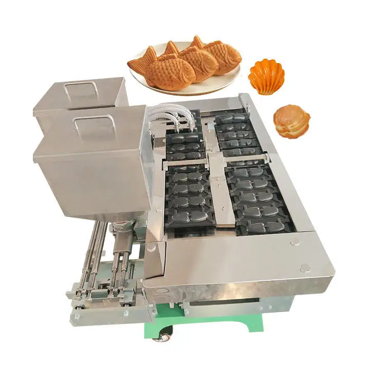 Automatic Electrical Delimanjoo Making Stuffing Fill Korean Mini Fish Cake Moshi Manju Maker Machine For Corn Walnut Shape Cake