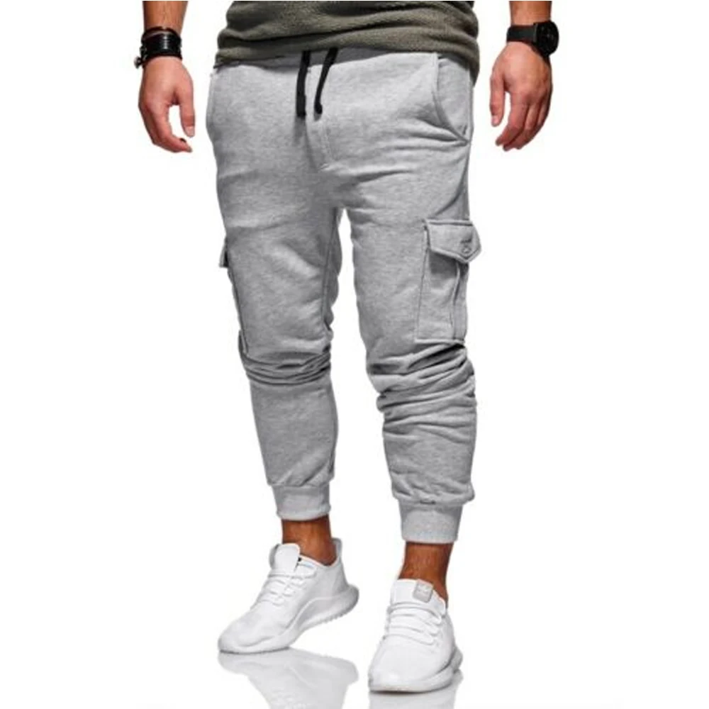 High quality fashion winter chino skinny cargo pants for man