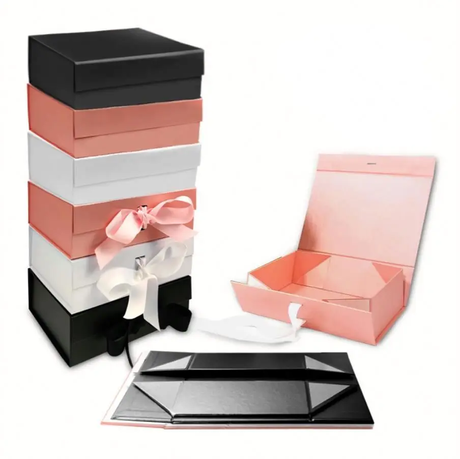 Wholesale Custom Recycled Packaging Gift Paper Box Square Cardboard Boxes