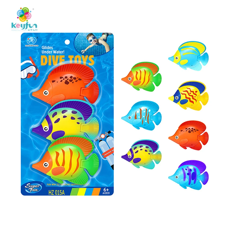 Funny catch underwater swimming diving fish pool diving toys for children diving training toys H251193