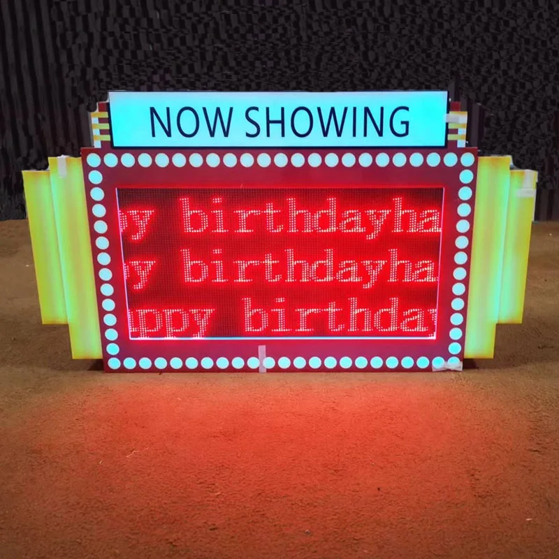 Latest LED Display Signage Customized LED Bar Signs for Captivate Advertisements LED Display Marquee Board for Bar and Nightclub