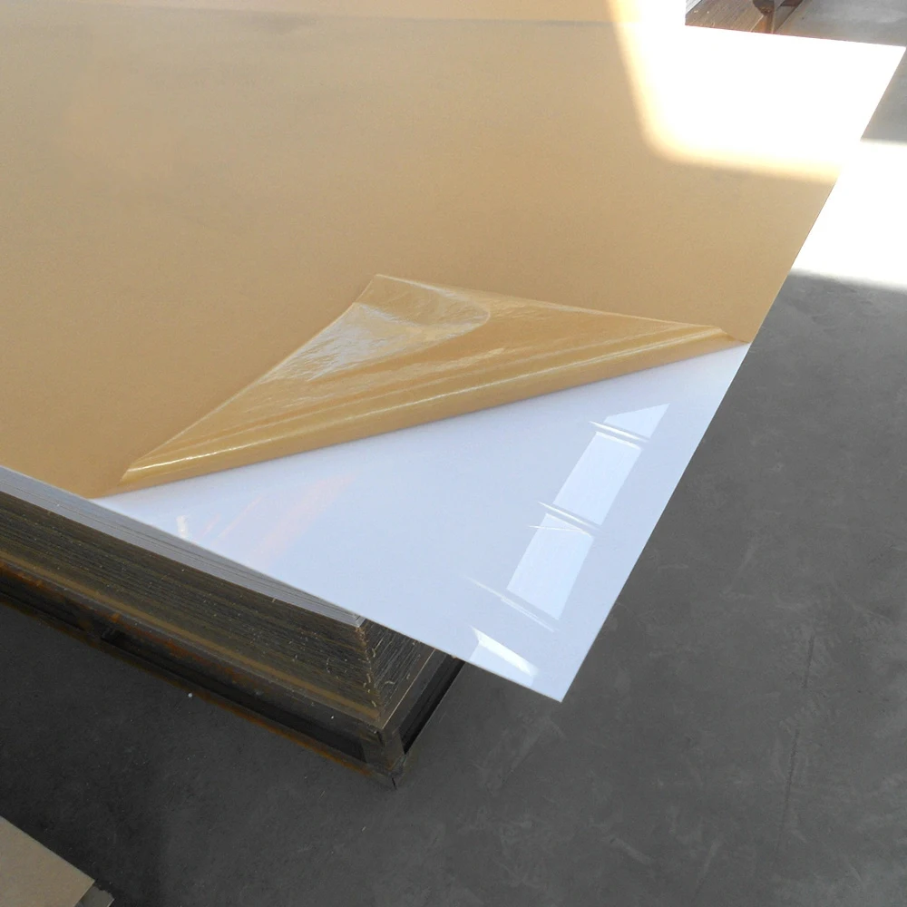 6h anti scratch acrylic laminates sheet Custom Plexiglass Panels Easy to Cut for DIY Projects