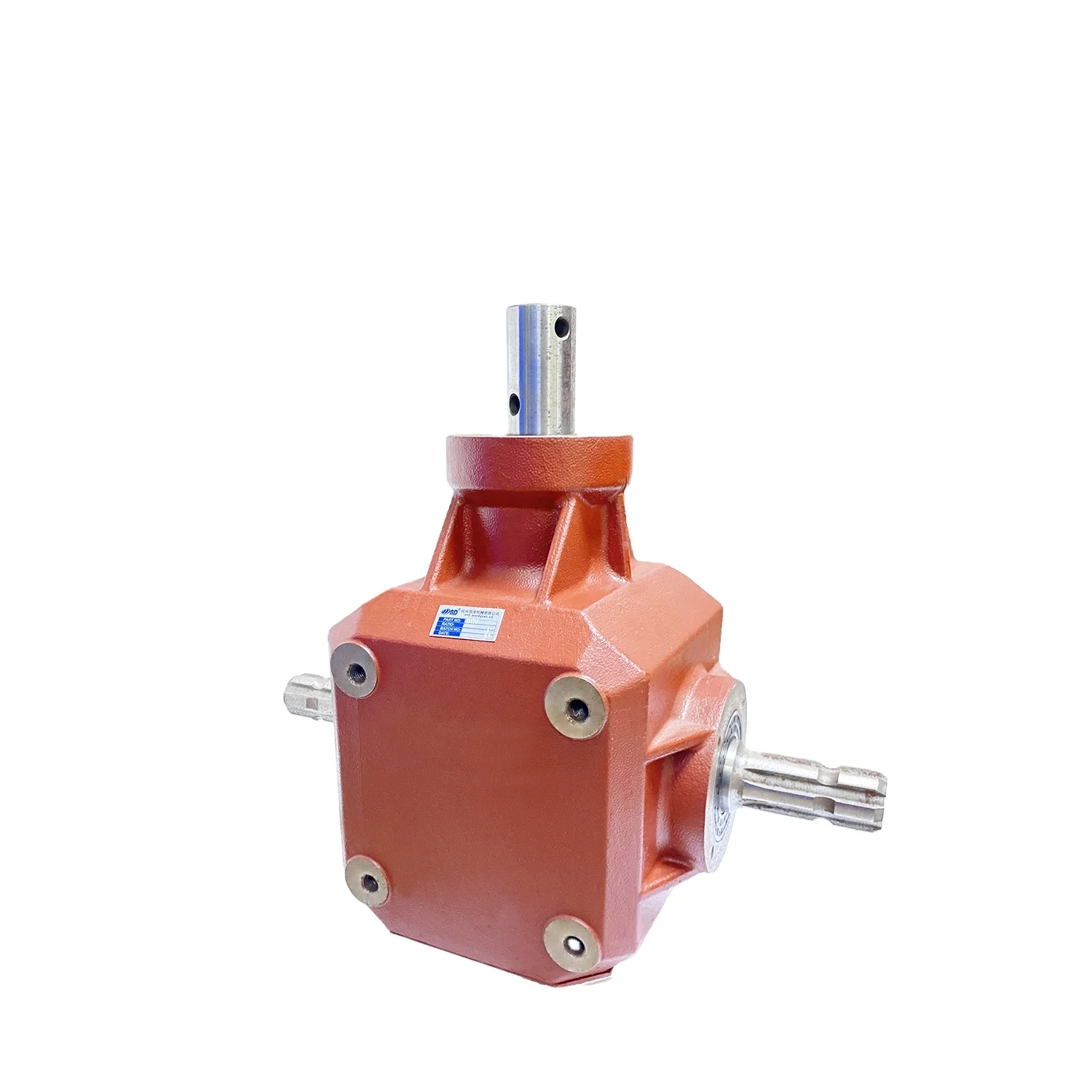 ND 540 rpm pto gearbox for agricultural machinery bevel gearbox gear multiplier pto speed increaser for tractor