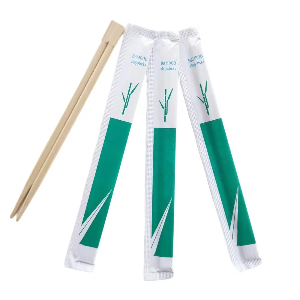 Sushi Sticks Bamboo Sushi Bazooka Disposable Twin Chopsticks with Logo