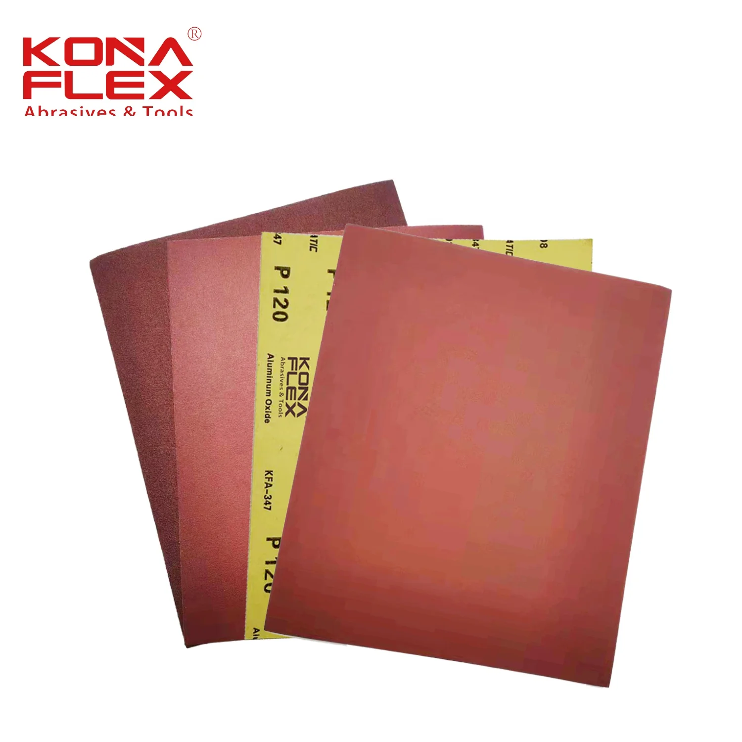 Konaflex-профессиональные наждачные листы из оксида алюминия 9x11 дюймов, абразивная бумага