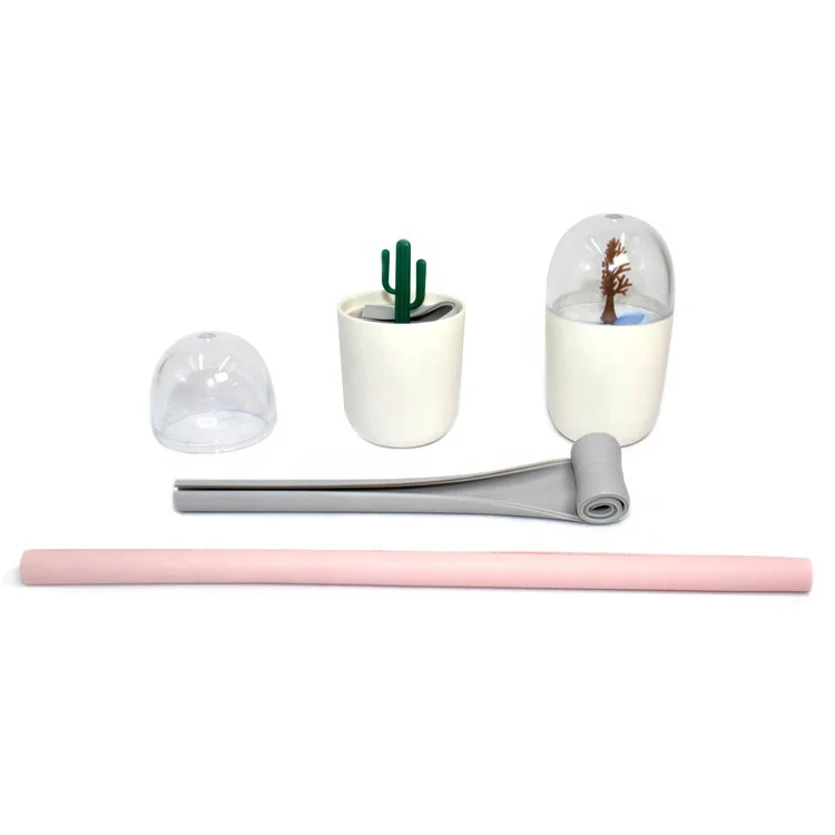
New E-zip silicone straw easy cleaning reusable split apart drinking straws resealable straw with case 