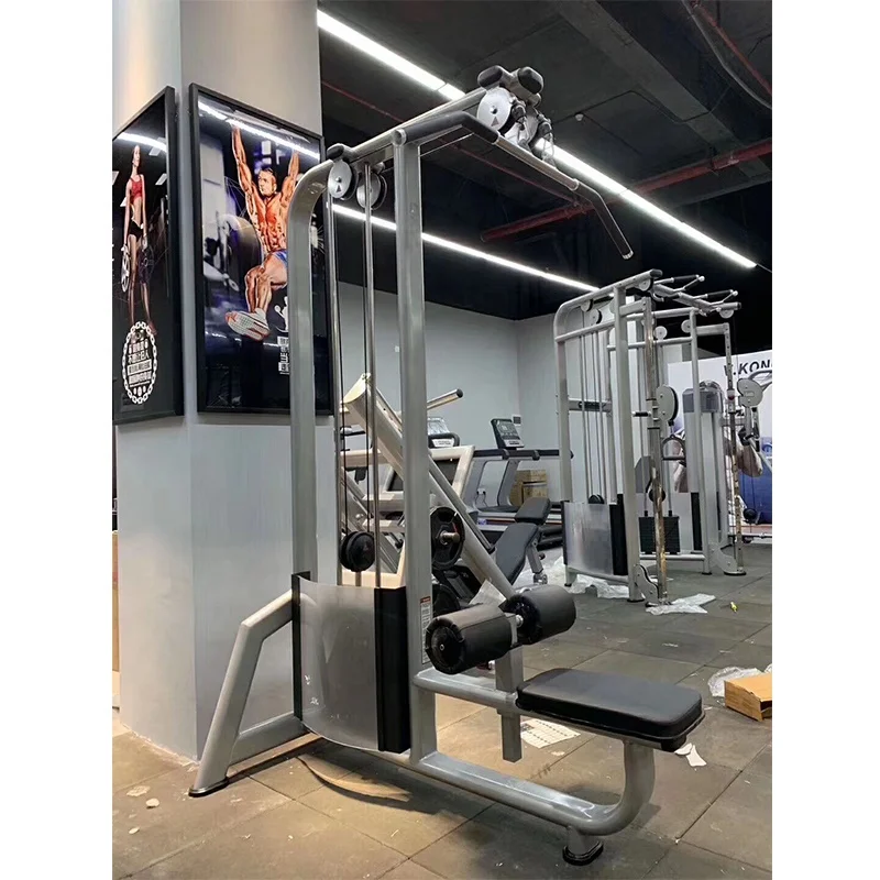 Commercial Fitness Gym Equipment Lat Pulldown Names Machines Exercise