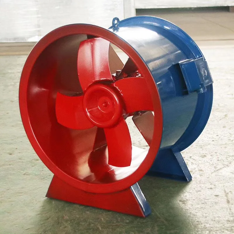 High Temperature Proof  Explosion Proof Metal Axial Flow Fan 380V  For Industrial Ventilation