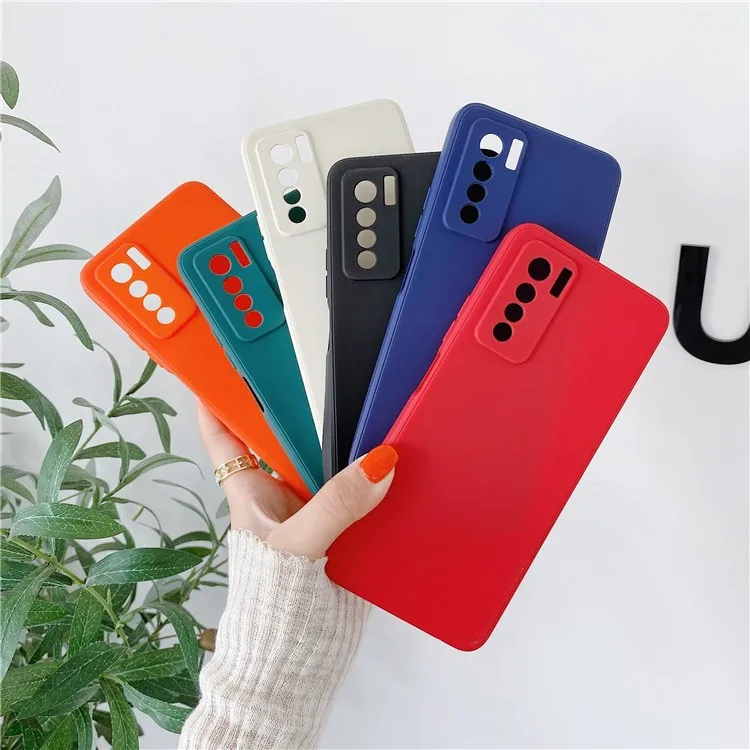 Candy color silicone phone case for infinix Hot 12 12i 12 Play X652 Hot 9Pro 11s 10T Note 10 Pro 8i soft tpu back cover cases