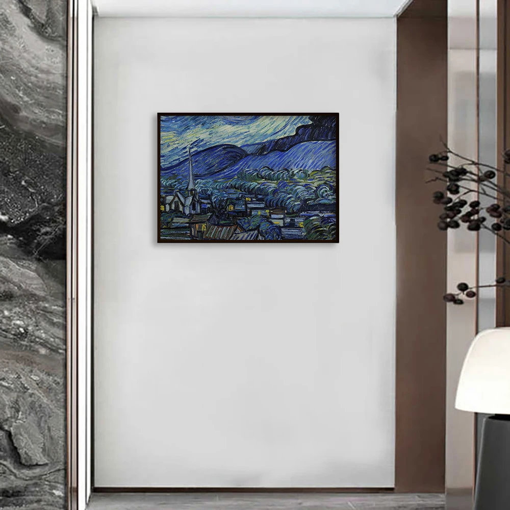 OEM Handpainted Oil Painting Canvas Traditional Style Abstract Art Work of Art for Hotel Custom Model Number