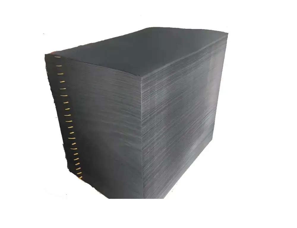 A4 black colour card paper