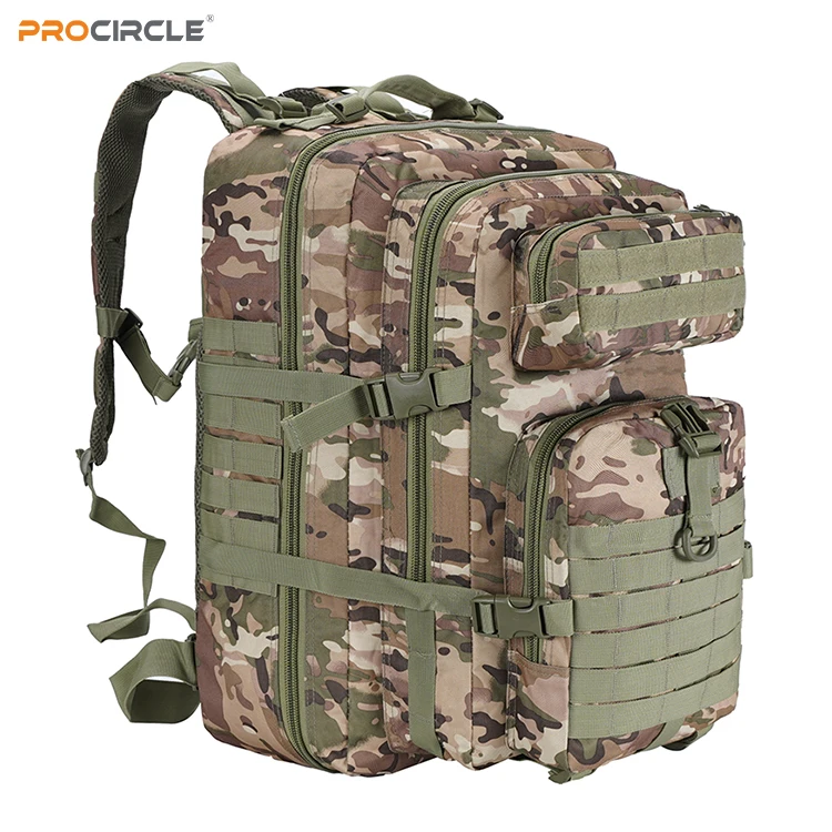 TB7088 Tactical Backpack Molle Pouch Assault Pack Combat Backpack Trekking Camping Tactical Bag