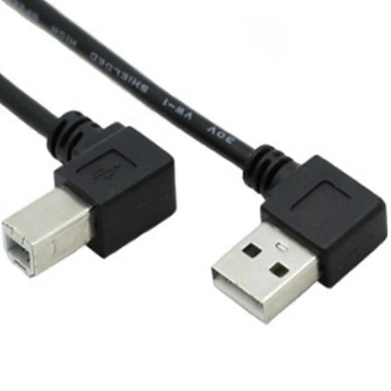 OEM Both Right Angled Printer Cable 3 M