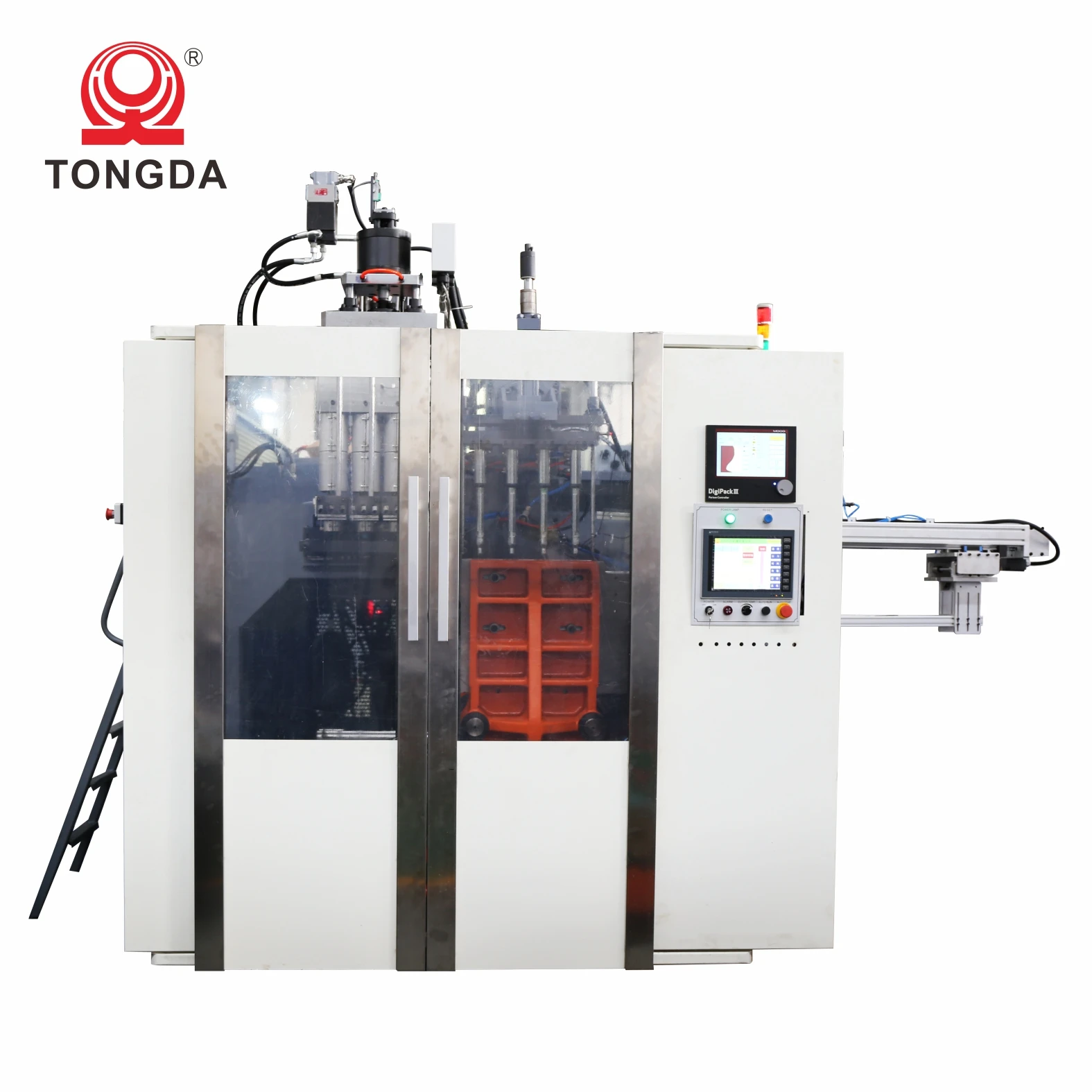 TONGDA HTS 12L Экструзионная 4 полостей полностью автоматическая машина для выдувания бутылок