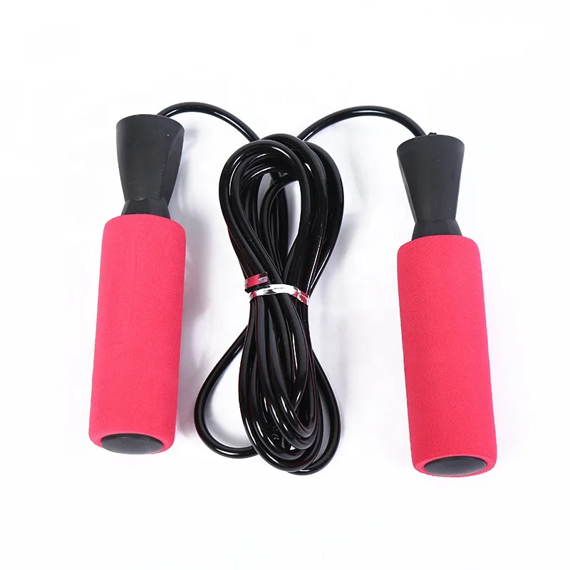 Factory direct 3m long custom black premium skipping rope fitness training jumping rope for women
